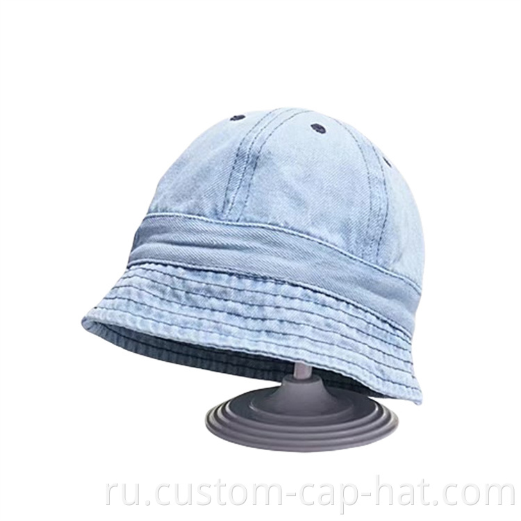 Denim Bucket Hats 